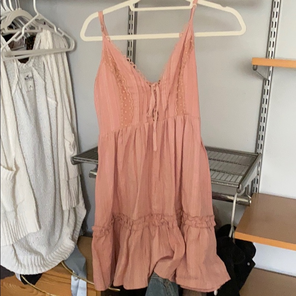 Pink dress